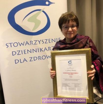 Joanna Anczura iz mesečnika "Zdrowie" je razglasila najboljšo medicinsko novinarko leta 2019