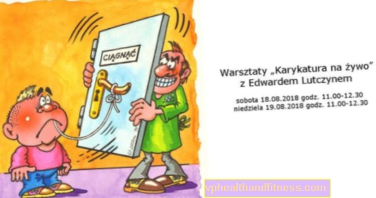 "Levende karikatur" på Vistula Boulevards