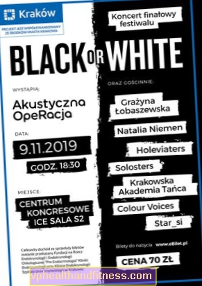 Concierto benéfico en el Black or White Festival de Cracovia.