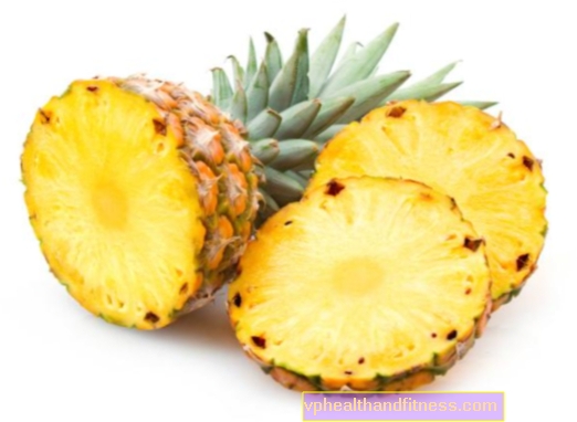 Ananas är inte bara för viktminskning. Egenskaper hos bromelain i ananas