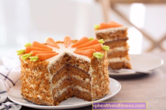Морковна торта - без глутен и др. Колко калории има морковената торта?
