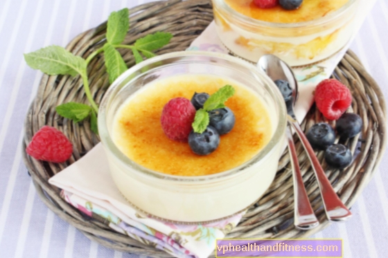 Crème brûlée - calorías y valores nutricionales