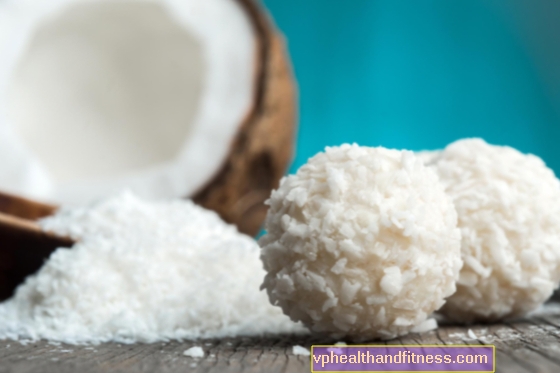 Tepung kelapa: khasiat dan aplikasi. Resep tepung kelapa