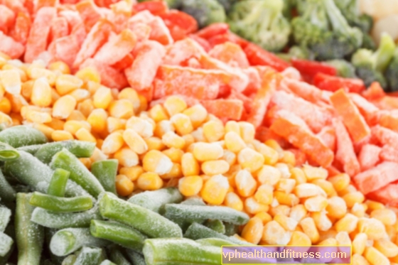 Smrznuto povrće. Koliko i kakvih vitamina sadrži smrznuto povrće?