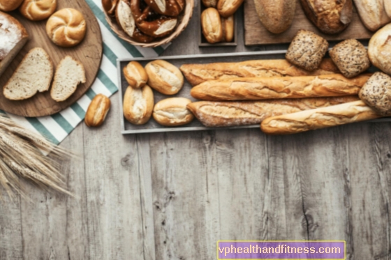 Kalorijų lentelė: duona ir grūdų produktai
