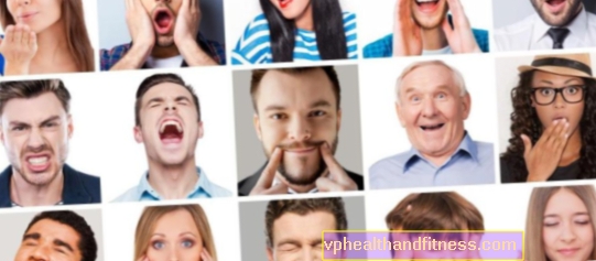 Expressions faciales - qui peuvent être lues à partir des yeux, de la bouche, du nez et du front