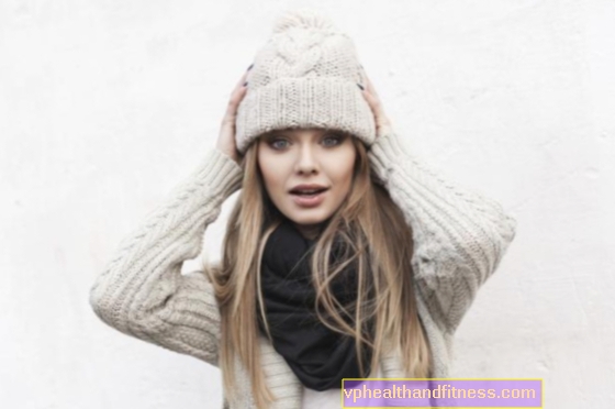 Cuidado del cabello en invierno: cabello bajo una gorra