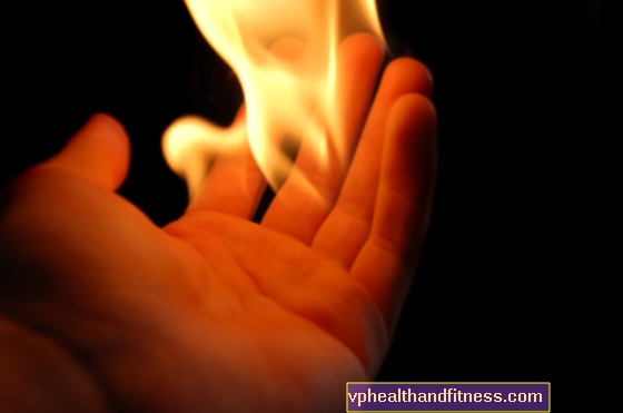 Hypestezie - když oheň nehoří