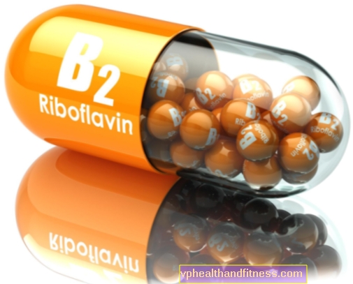 Vitamín B2 (riboflavín) - pôsobenie, účinky nedostatku a prebytku